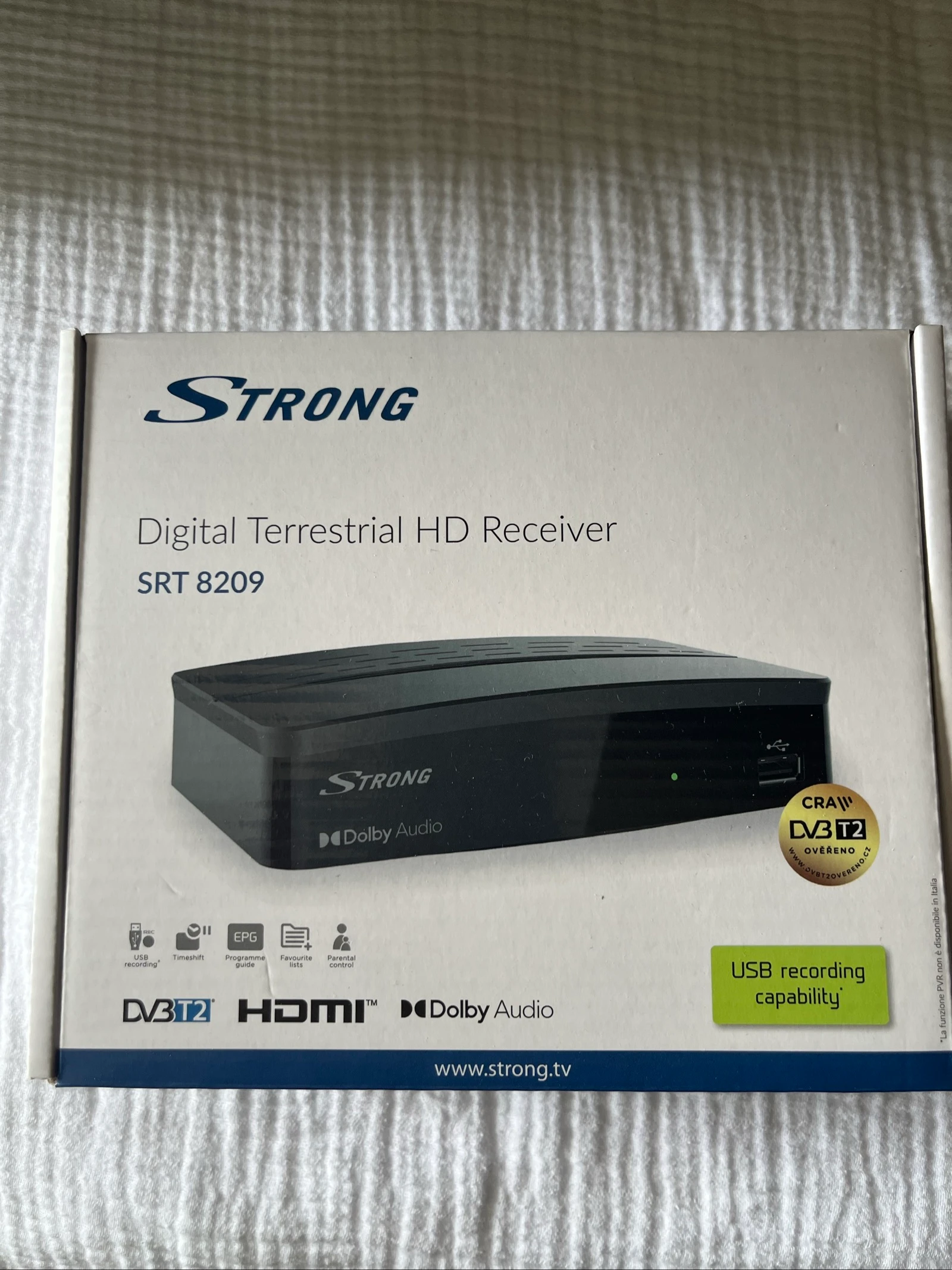 - Strong Adaptateur TNT SRT8209 HD noir - Adaptateur TNT et Satellite